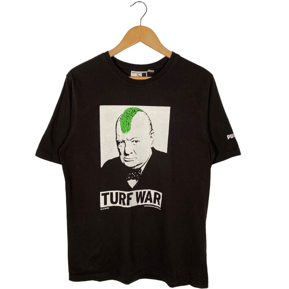 RARE *Original 2003 Banksy Turf War Exhibition Collector Tee by Puma mens size M